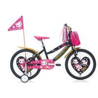 Carraro Moggy 20 Jant Kız Çocuk Bisikleti Siyah-Pembe