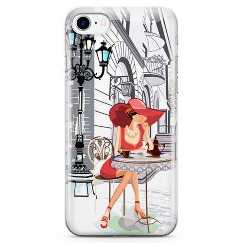 Apple iPhone 8 Kılıf Cafemiz Arka Kapak Koruma Desenli Full Koruyucu