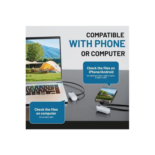 Mini Wıfı Aksiyon Kamerası 1080p Taşınabilir Vücut Kamerası Giyilebilir Video Kaydedici Ipx7 Su Geçirmez