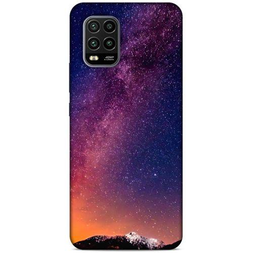 Lopard Xiaomi Mi 10 Lite Uyumlu Kılıf Gece'S (5) Koruma Kabı Gece Mor