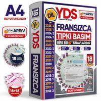 2026 YDS Fransızca ÖSYM Tıpkı Basım Çıkmış Soru Deneme Paketi 18li Fasikül SETİ