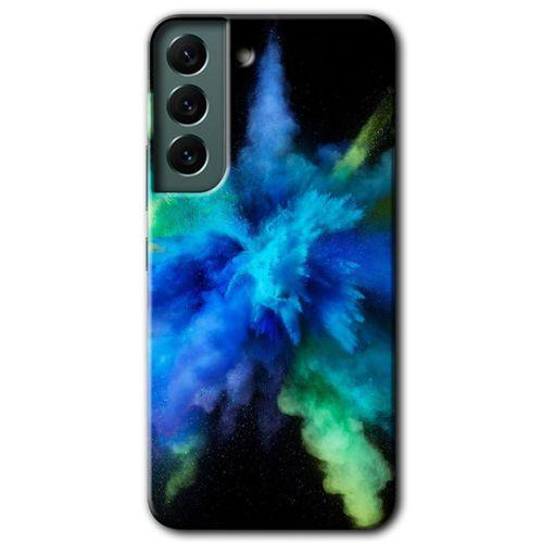 Samsung Galaxy S22 HD Baskılı Kılıf + 9D Tam Ekran Koruyucu - Karışım 1