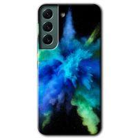 Samsung Galaxy S22 HD Baskılı Kılıf + 9D Tam Ekran Koruyucu - Karışım 1