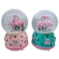 Flamingo Kar Küresi Büyük Boy - Lisinya