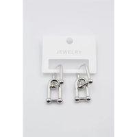 TF Zincir Küpe - Gümüş