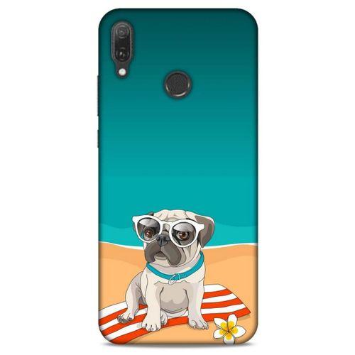 Animax Pug Plajda Huawei Y9 2019 Kılıf Desenli Silikon