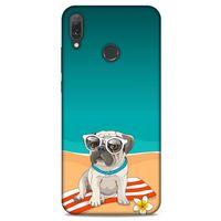 Animax Pug Plajda Huawei Y9 2019 Kılıf Desenli Silikon