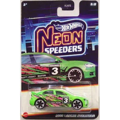 Hot Wheels 8'li Araba Seti - Hot Wheels Neon Speeders HLH72