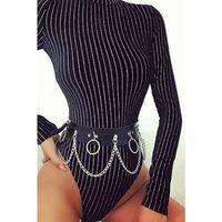 Zincirli Bel Üzeri Şık Harness Brf639