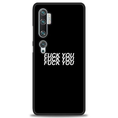 Xiaomi Mi Note 10 Pro Kılıf HD Baskılı Kılıf - You You You + Tam Ekran Koruyucu