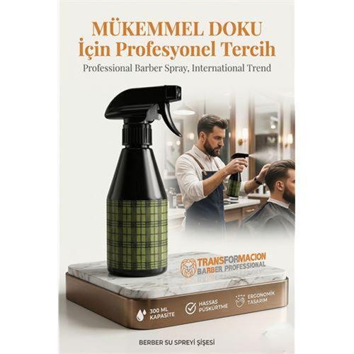 Berber Kuaför Su Spreyi Şişesi Profesyonel Saç Fısfısı 300 ML 723019
