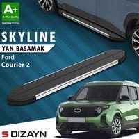 S-Dizayn Ford Courier 2 Skyline Krom Yan Basamak 183 Cm 2023 Üzeri A+ Kalite