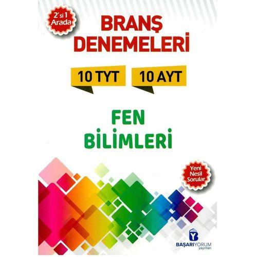 TYT AYT Fen Bilimleri 10 lu Denemeleri Başarıyorum Yayınları