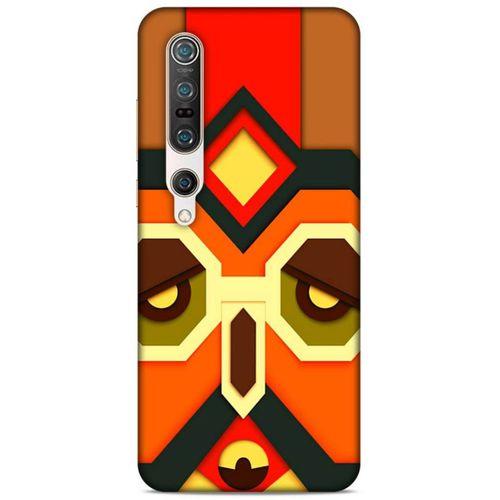Lopard Xiaomi Mi 10 Pro Uyumlu Kılıf Soyut Sanat (6) Desenli Silikon Kılıf
