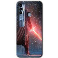 Tecno Spark 7 Pro Kılıf HD Desen Baskılı Arka Kapak - Kylo Ren + Kırılmaz Cam