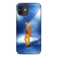 Apple iPhone 12 Kılıf FunnyMaX (28) Arka Kapak Mavi
