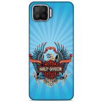 Oppo A73 Uyumlu Kılıf Motorsiklet (1) Kılıfı Harley Davidson