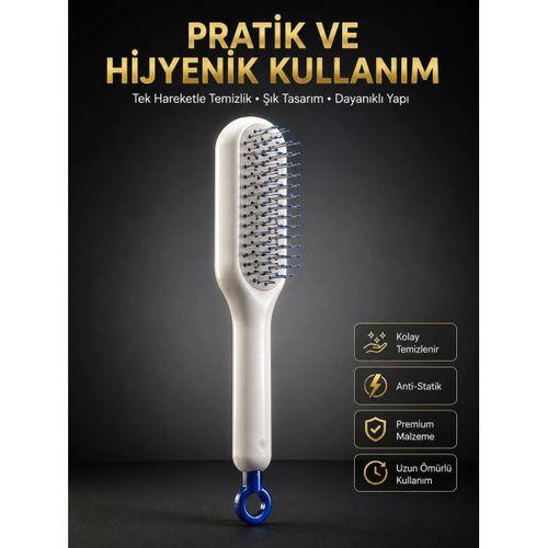Yeni Nesil Saç Fırçası Saç Derisini Ölü Derilerinden Arındırır Kolay Temizlenen