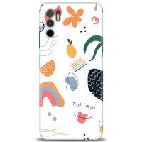 Xiaomi Redmi Note 10 5G Kılıf HD Baskılı Kılıf - Drawing + Tam Ekran Koruyucu