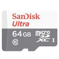 64GB SANDISK ULTRA MICROSD 100MB/S SDSQUNR-064G-GN3MN