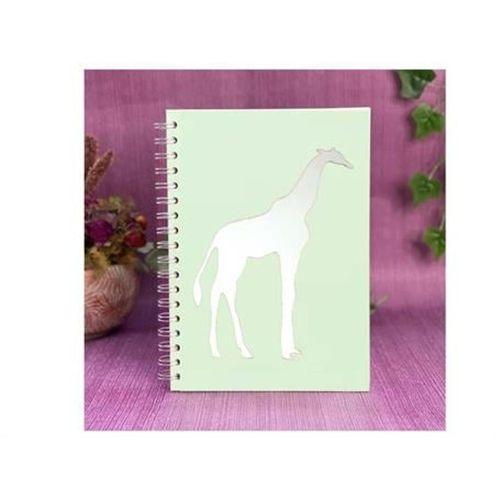 Defter Sticker,Laptop Sticker  Aynalı  Zürafa Şekilli 20X14X0,6Cm