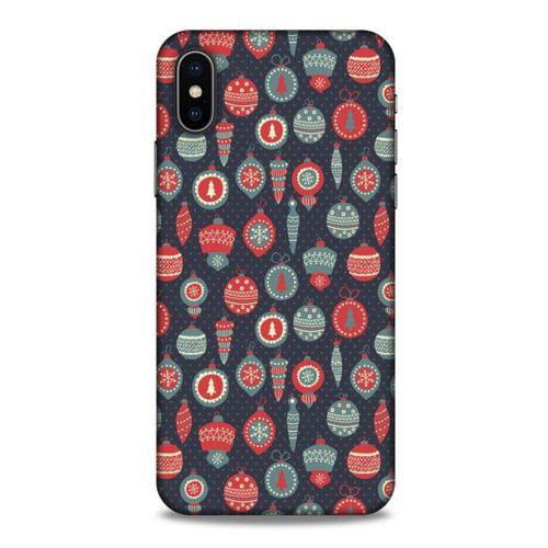 Yılbaşı Süsleri 46 Apple iPhone XS Kılıf Silikon Kapak