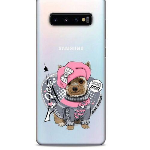 Zoologix (88) Samsung Galaxy S20 Ultra Şeffaf Kılıf Silikon Desenli