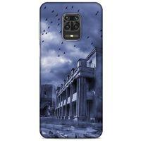 Xiaomi Redmi Note 9S Kılıf Depresyon (39) Liquid Crystal Kılıf Şeker Pembe Bordo