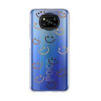 Xiaomi Poco X3 Smile Desenli Candy Bumper Silikonlu Telefon Kılıfı
