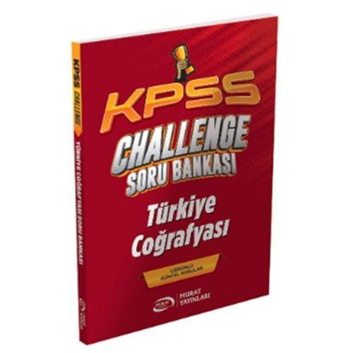 KPSS Türkiye Coğrafyası CHALLENGE Soru Bankası Murat Yayınları
