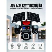 4g Sım Kartlı Uzaktan İzlemeli Akıllı Güvenlik Kamerası Çift Yönlü Ses