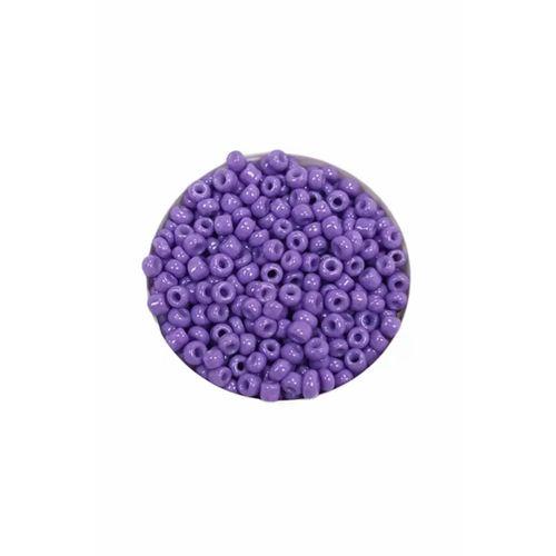 Dökme Cam Kum Boncuk (11/0) 2 mm - 20 Gram -  Eflatun - BNC020