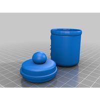 Zar Bardağı 3D Baskı (Bu ürün Sadece Plastik parçadır - Almadan Önce Soru Sorabilirsiniz)