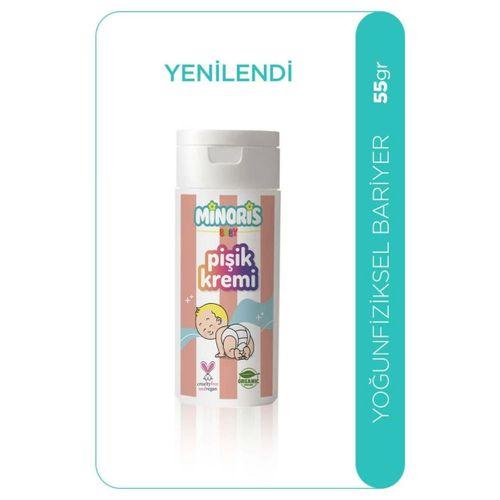 Minoris Baby Pişik Kremi 55 Gr, Bebekler İçin Güvenli ve Etkili Pişik Kremi