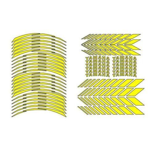 YAMAHA Yamaha Florasan Sarı Uyumlu Racing Şerit