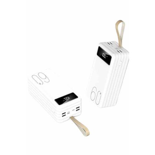 Powerbank 60.000 Mah Taşınabilir Şarj Hızlı El Fenerli Dijital Göstergeli Yeni Nesil