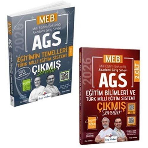 2026 MEB AGS Tamamı Video Çözümlü Eğitim Bilimleri ve Türk Milli Eğitim Sistemi Çıkmış Sorular Dizgi Kitap