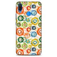 Huawei Psmart 2019 Kılıf Pastel Renkler (32) Soft Silikon Kılıf Turunu Sarı