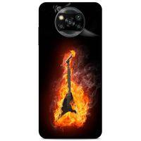 Lopard Xiaomi Redmi Poco X3 Uyumlu Kılıf FireX (12) Koruyucu Silikon Elektro Gitar