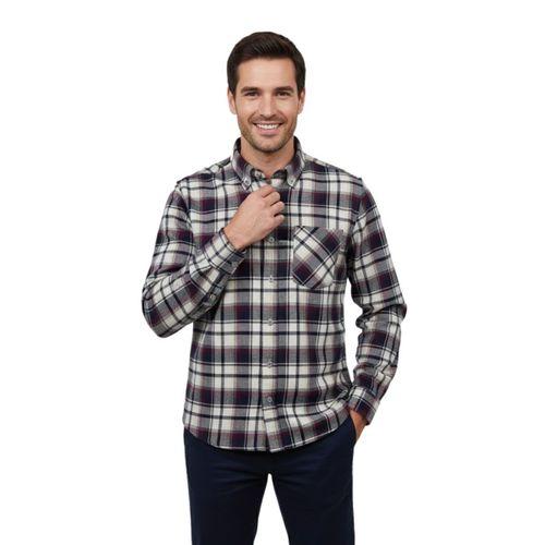 Erkek Kışlık Tek Cep Klasik Gömlek BGL-ST04989