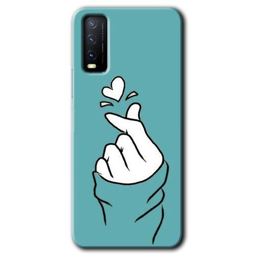 Vivo Y11s Kılıf HD Desen Baskılı Arka Kapak - Mutluluk