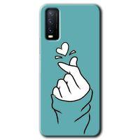Vivo Y11s Kılıf HD Desen Baskılı Arka Kapak - Mutluluk