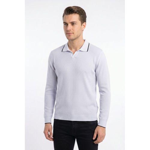 Erkek Spor Polo Yaka Mevsimlik Kazak BGL-ST05363
