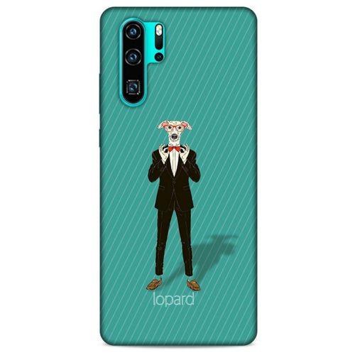 Huawei P30 Pro Kılıf FunnyMaX (12) Koruyucu Silikon Turkuaz Köpek