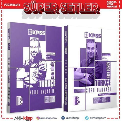 Benim Hocam 2026 KPSS Türkçe Konu ve Soru Seti 2 Kitap