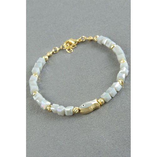 Karışık Figürlü Küp Kristal Bileklik