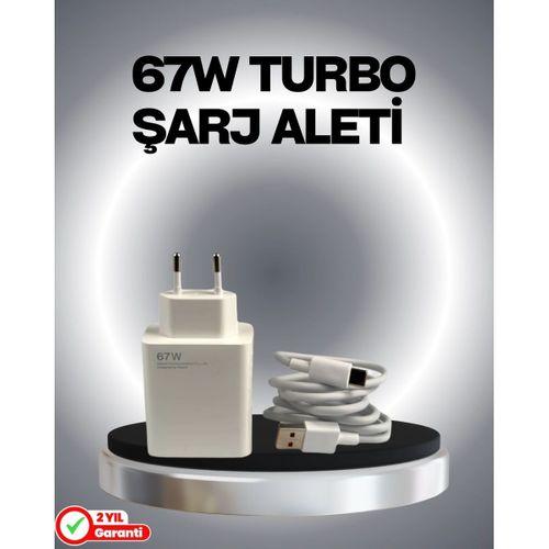 67 Watt Güvenli Hızlı Şarj Adaptörü Samsung M31 M33 M51 Uyumlu