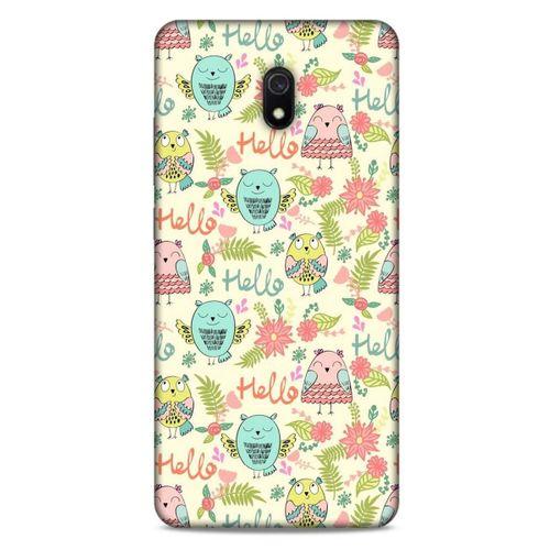Baykuşlar (31) Desenli Silikon Kapak Telefon Kabı Xiaomi Redmi 8A Kılıf