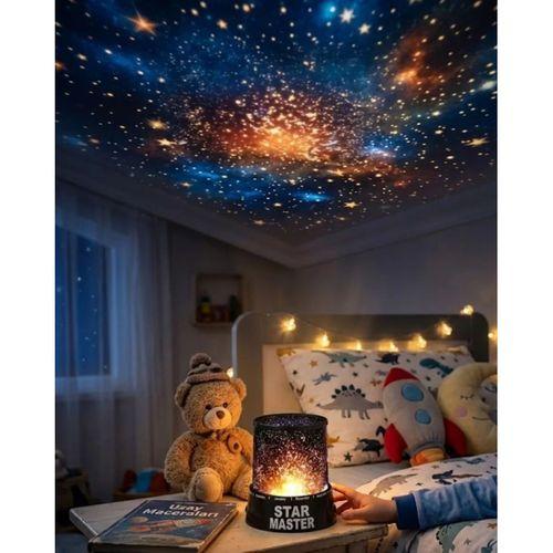 Led Yıldız Projeksiyon Lambası Romantik Oda Atmosfer Işığı