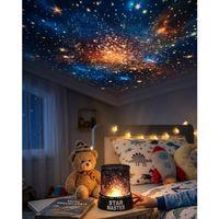 Led Yıldız Projeksiyon Lambası Romantik Oda Atmosfer Işığı